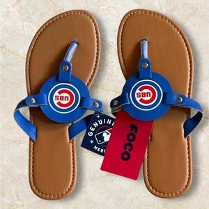 Chicago Cubs Sandals NWT Medium